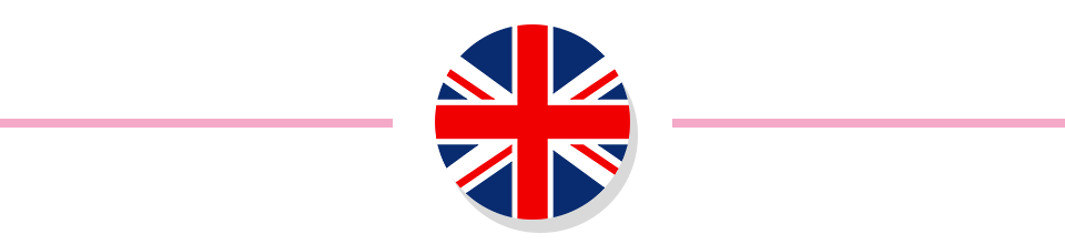 UK flag with line